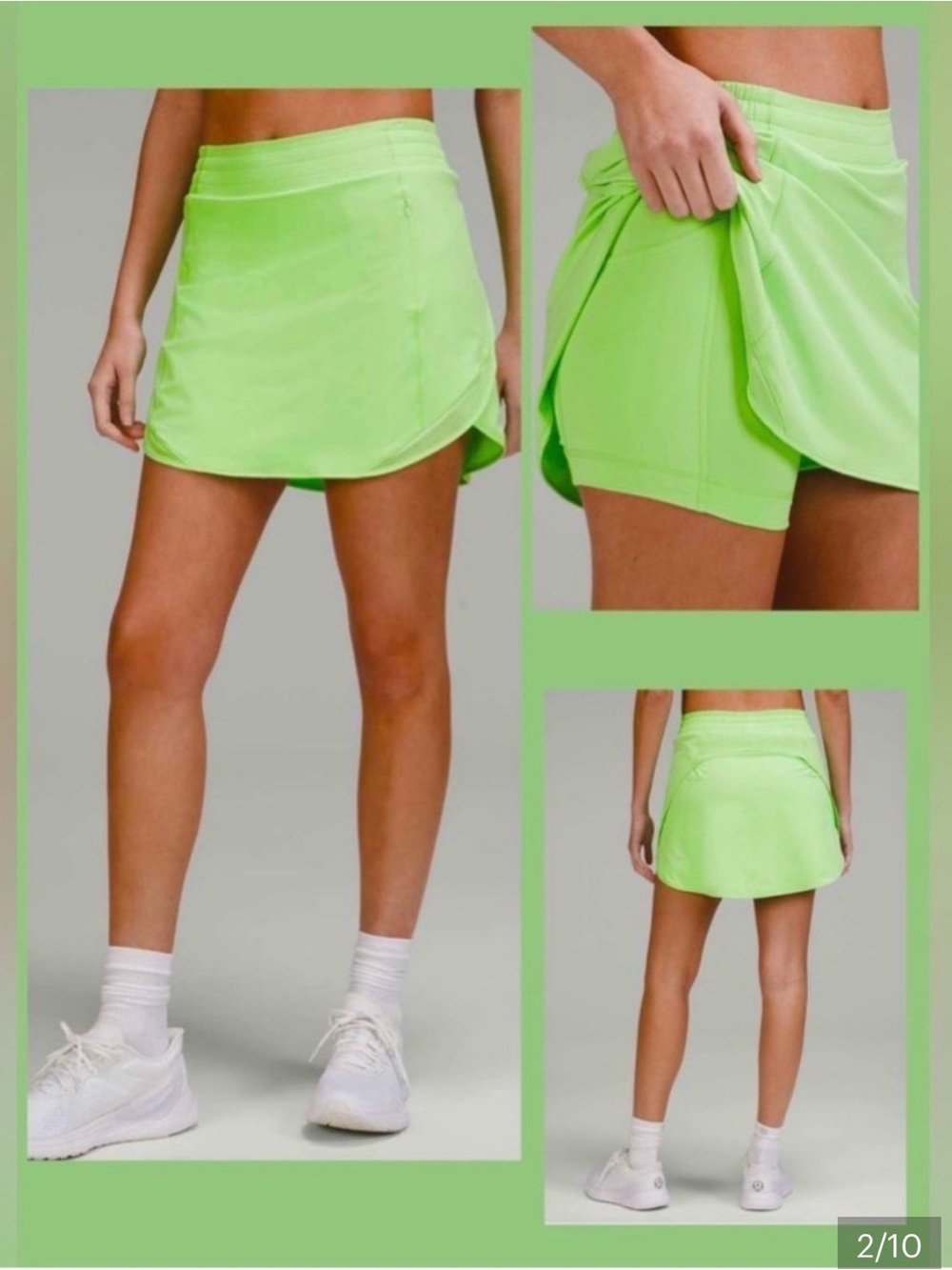 Lululemon Hotty Hot High-Rise Skirt